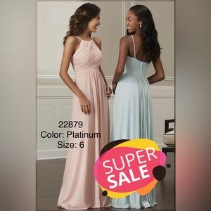 Christina Wu Celebrations Bridesmaid dress Color: Platinum Size: 6